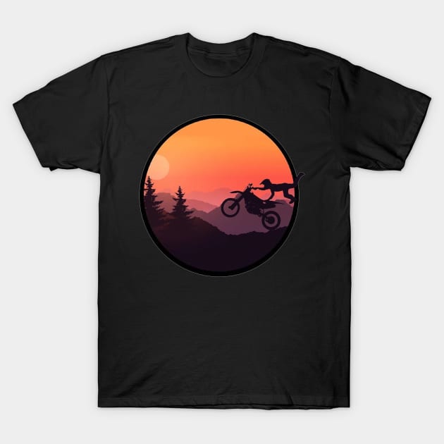 Mountain Rider Trail T-Shirt by mariebellamanda